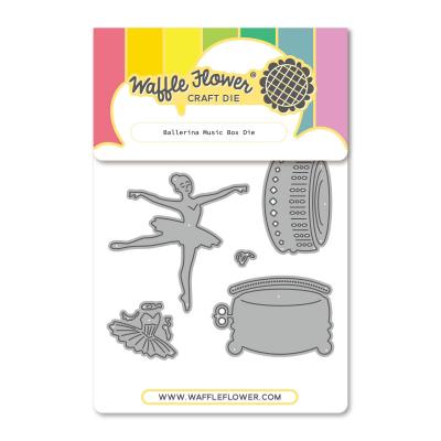 Waffle Flower Dies - Ballerina Music Box