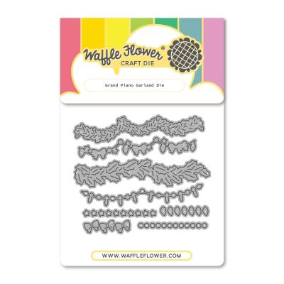 Waffle Flower Dies - Grand Piano Garland