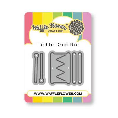 Waffle Flower Dies - Little Drum