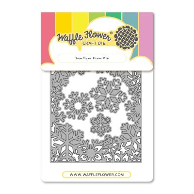 Waffle Flower Dies - Snowflake Frame