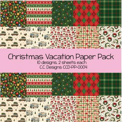 C.C. Designs Paper Pack - Christmas Vacation