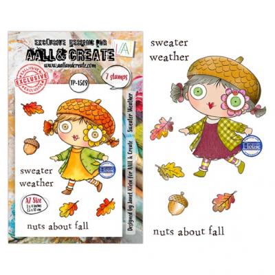 Aall and Create Fall Into Fall Stempel - Sweater Weather