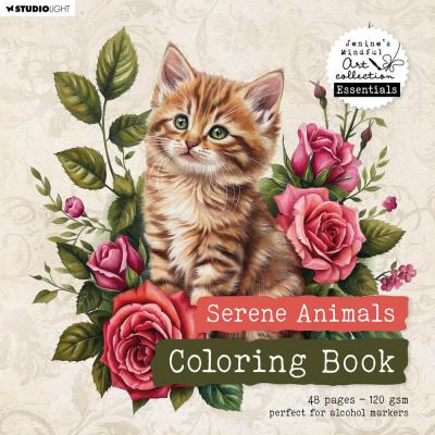 Studio Light Serene Animals - Coloring Book
