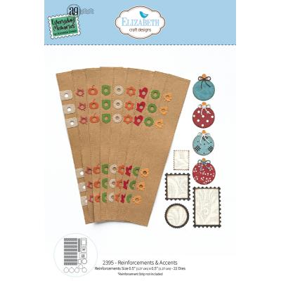 Elizabeth Craft Designs Comfy Cozy Die - Reinforcements & Accents