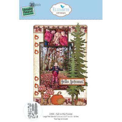 Elizabeth Craft Designs Comfy Cozy Die - Fall In The Forest