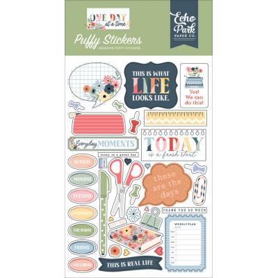 Echo Park One Day At A Time  - Puffy Stickers
