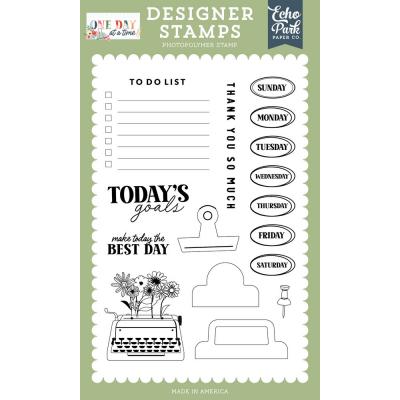 Echo Park One Day At A Time Stempel - To Do List