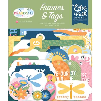 Echo Park Dragonfly - Frames & Tags