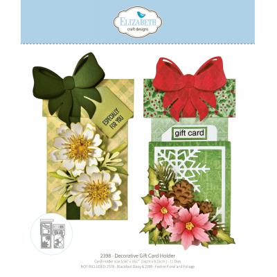 Elizabeth Craft Designs Warm Wishes Dies - Decorative Gift Card Holder