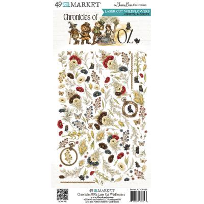 49 and Market Chronicles of Oz - Laser Cut Wildflowers