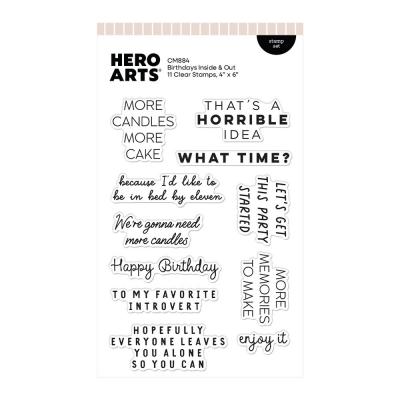Hero Arts Say It With Style - Birthdays Inside & Out