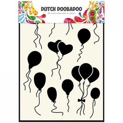 Dutch Doobadoo Stencil - Luftballons