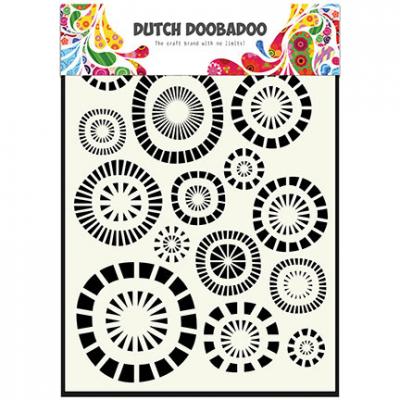 Dutch Doobadoo Stencil - Circles