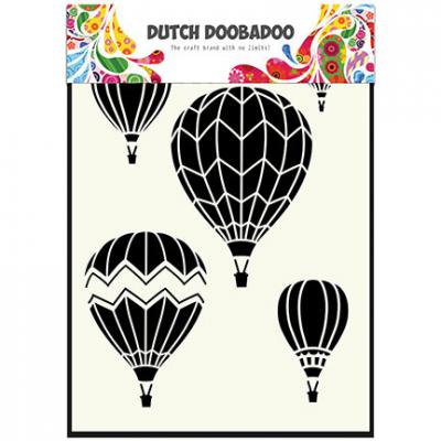 Dutch Doobadoo Stencil - Heißluftballons