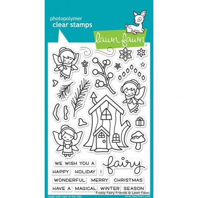 Lawn Fawn Clear Stamps - Frosty Fairy Friends