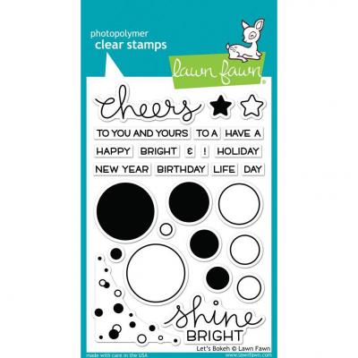 Lawn Fawn Clear Stamps - Let's Bokeh
