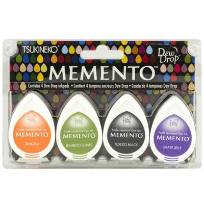 4er-Set Memento Dew Drops Stempelkissen Jelly Beans