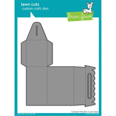 Lawn Fawn Lawn Cuts - Scalloped Treat Box