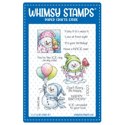 Whimsy Stamps Stempel - Birthday Cool