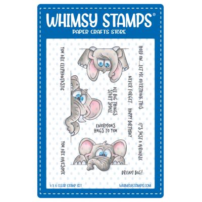 Whimsy Stamps Stempel - Elephantastic