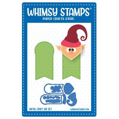 Whimsy Stamps Die Set - Elven Tags