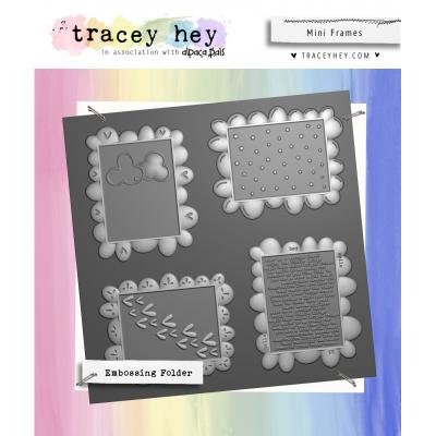Tracey Hey Embossing Folder - Mini Frames