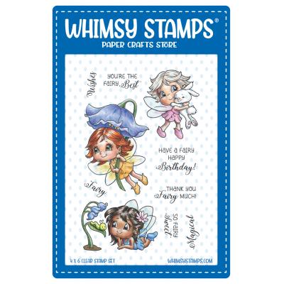 Whimsy Stamps Stempel - Fairy Wishes