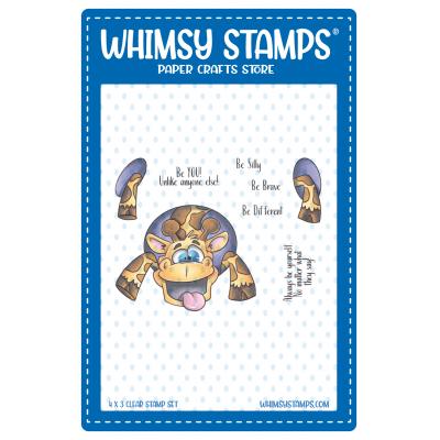 Whimsy Stamps Stempel - Giraffe Be You