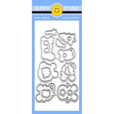 Sunny Studios Cutting Dies - Merry Mice