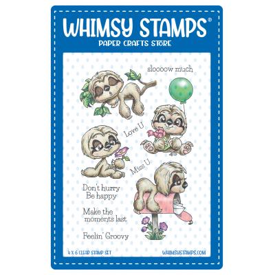 Whimsy Stamps Stempel - Sloth Moments