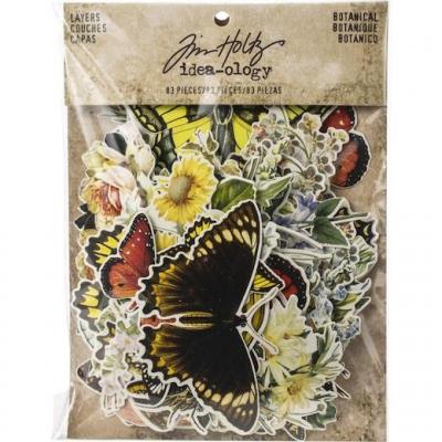 Idea-ology Tim Holtz Die Cuts - Layers Botanicals