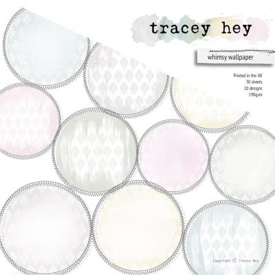 Tracey Hey Paper Pad - Whimsy Wallpaper