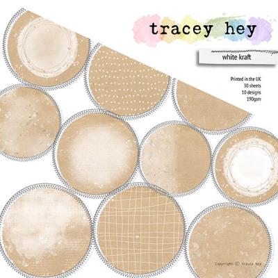 Tracey Hey Paper Pad - White Kraft